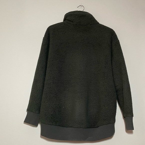 Athleta Talus Sherpa Half Zip Pullover Sweatshirt - Picture 6 of 7